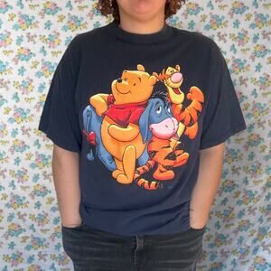 VINTAGE y2k SHORT sleeve disney winnie the pooh t shirt size 2x